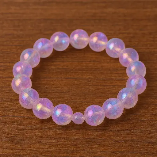 Aura quartz Bracelet 8mm AAA+