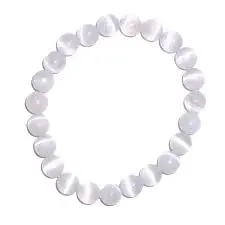 Selenite Bracelet 8mm AAA+