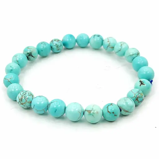 Turquoise Bracelet 8mm AAA+