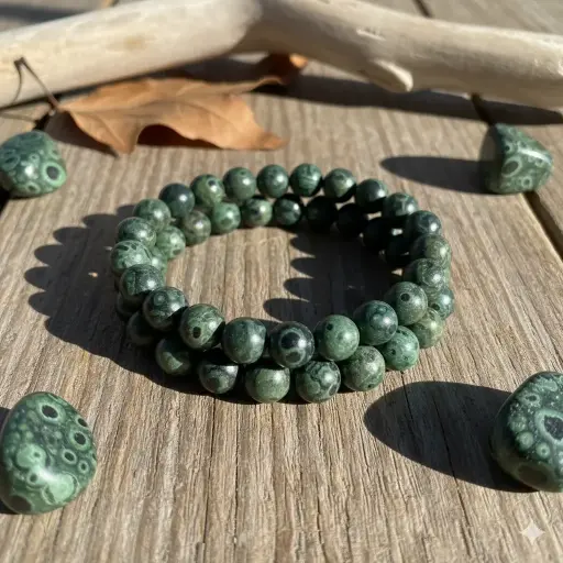 Kambaba Jasper Bracelet 8mm AAA+