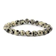 Dalmatian Jasper Bracelet 8mm AAA+