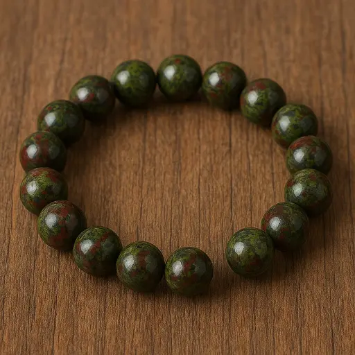 Dragon Blood Jasper Bracelet 8mm AAA+
