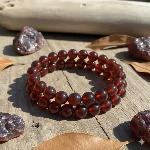 Red Obsidian Bracelet 8mm AAA+