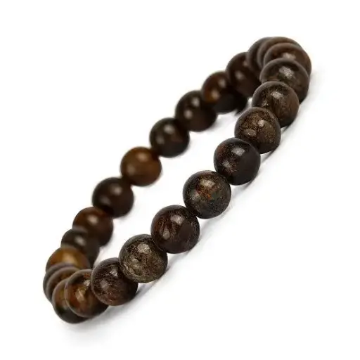 Bronzite Bracelet 8mm AAA+