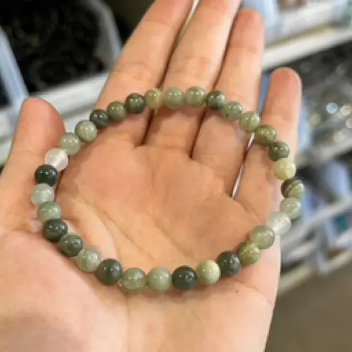 Grass Jasper Bracelet 8mm AAA+