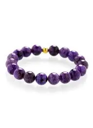 Charoite stone bracelet 8mm AAA+